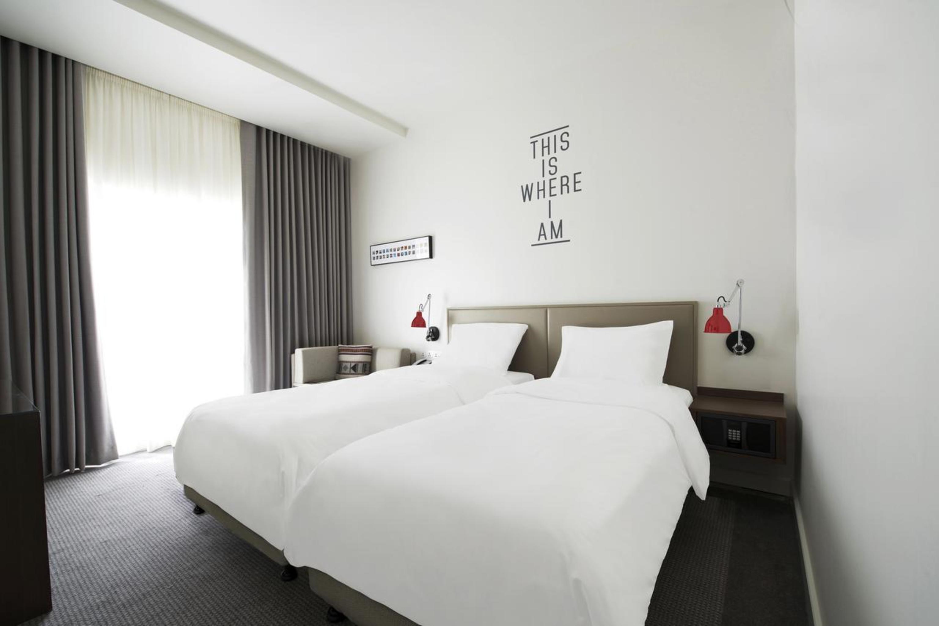 Rove Dubai Marina Hotel Exterior foto