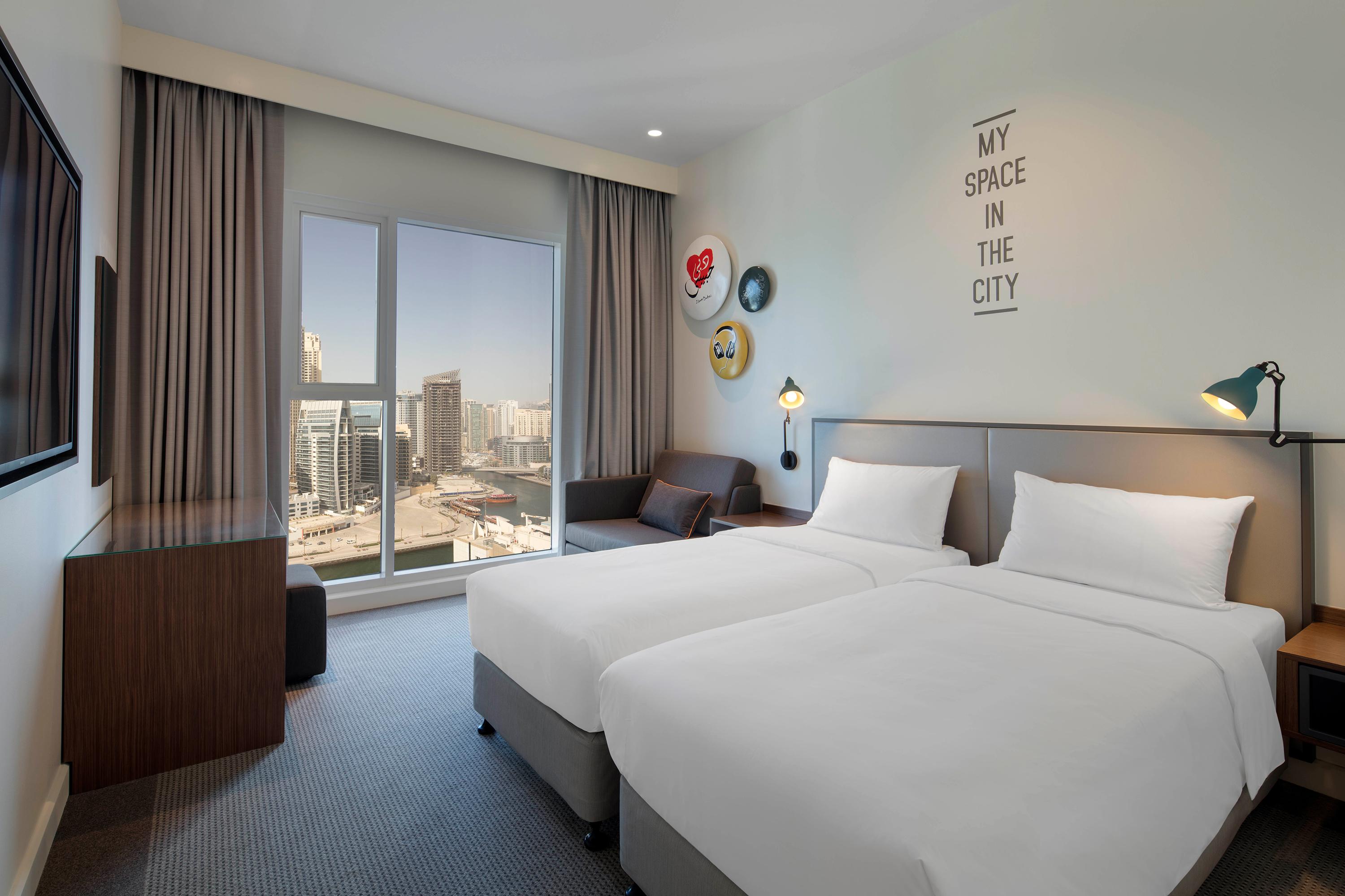 Rove Dubai Marina Hotel Exterior foto