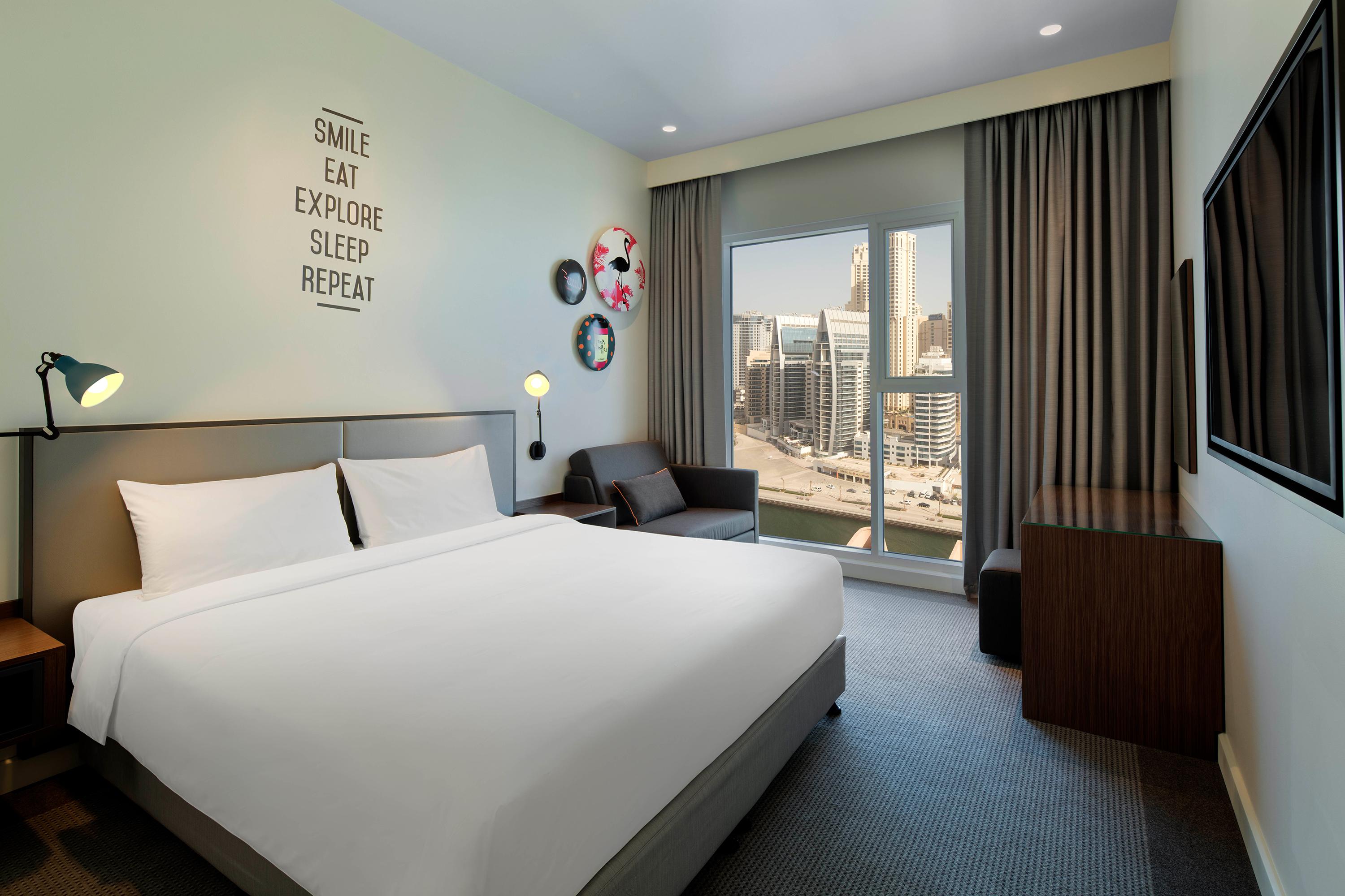 Rove Dubai Marina Hotel Exterior foto