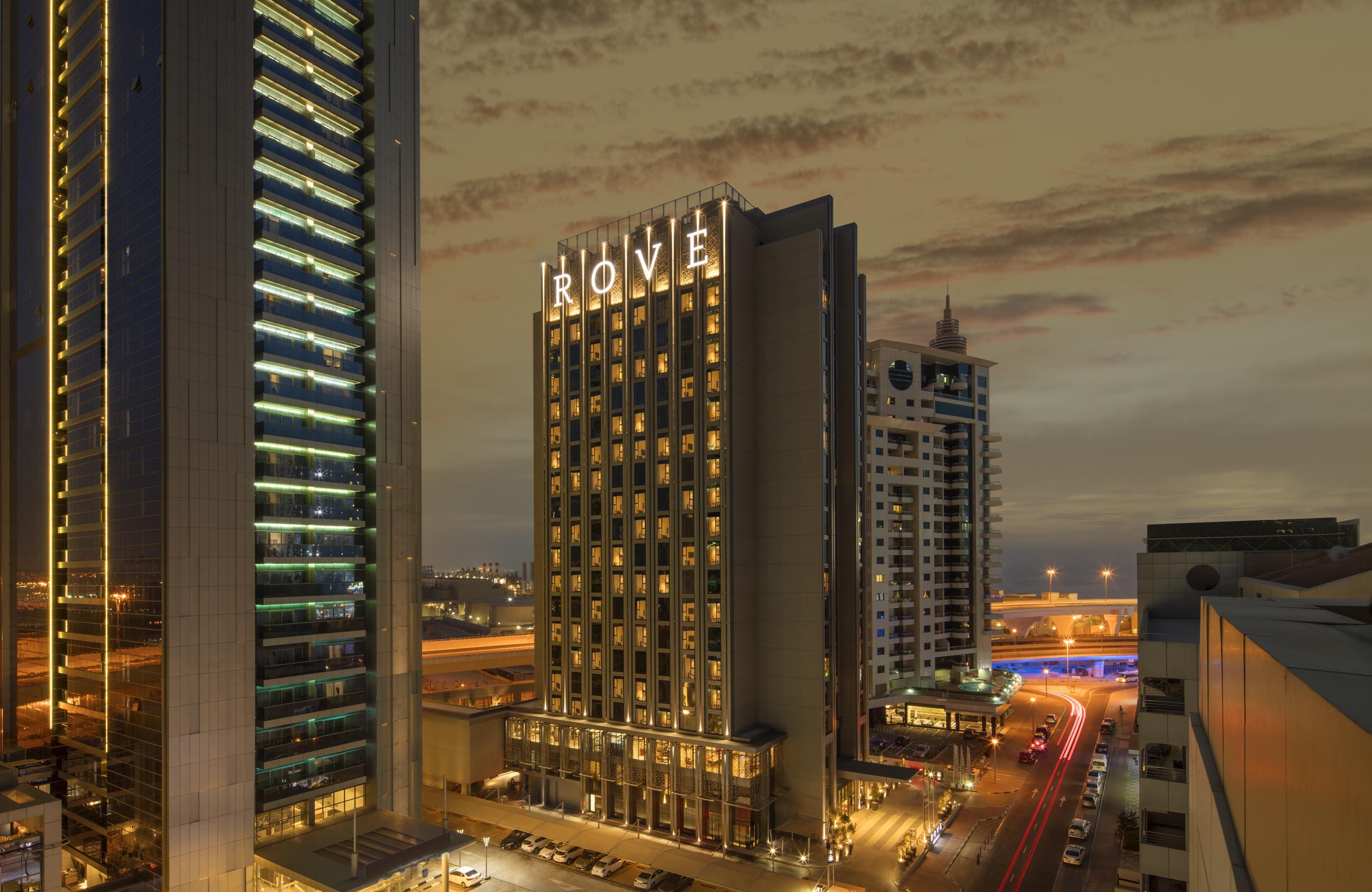 Rove Dubai Marina Hotel Exterior foto
