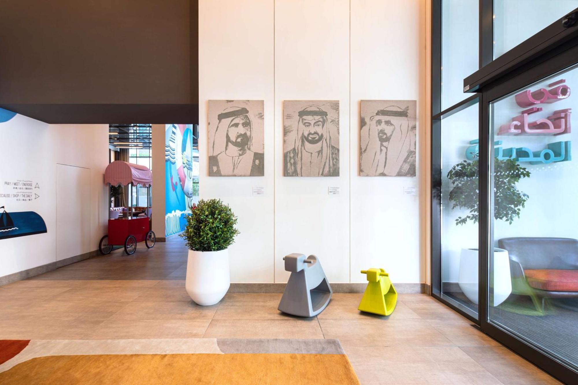 Rove Dubai Marina Hotel Exterior foto
