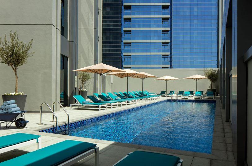 Rove Dubai Marina Hotel Exterior foto